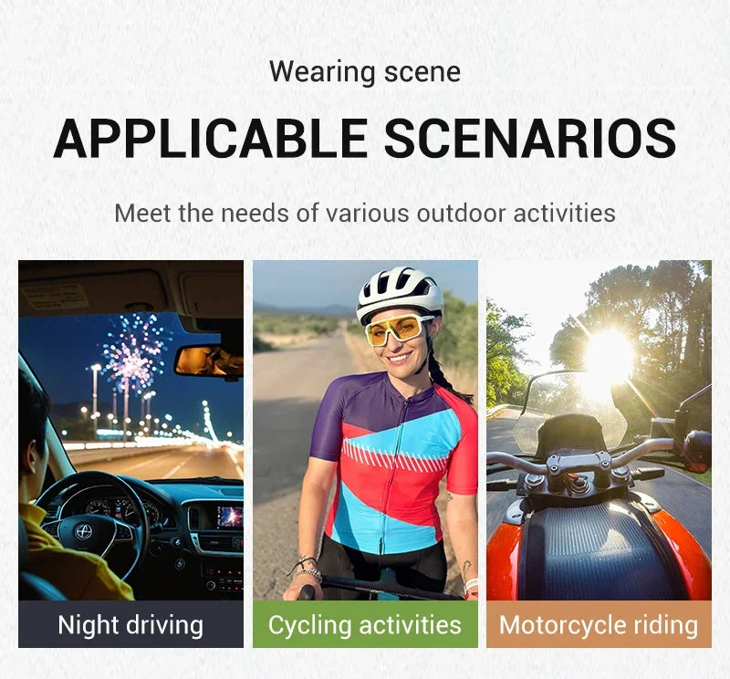 Oversized UV400 Sports Sunglasses for Men