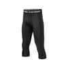 Black combat compression leggings for athletic training
