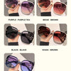 Oversized Square Sunglasses with Gradient Lenses