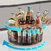 360° Rotating Acrylic Turntable Organizer for Spices, Condiments & More
