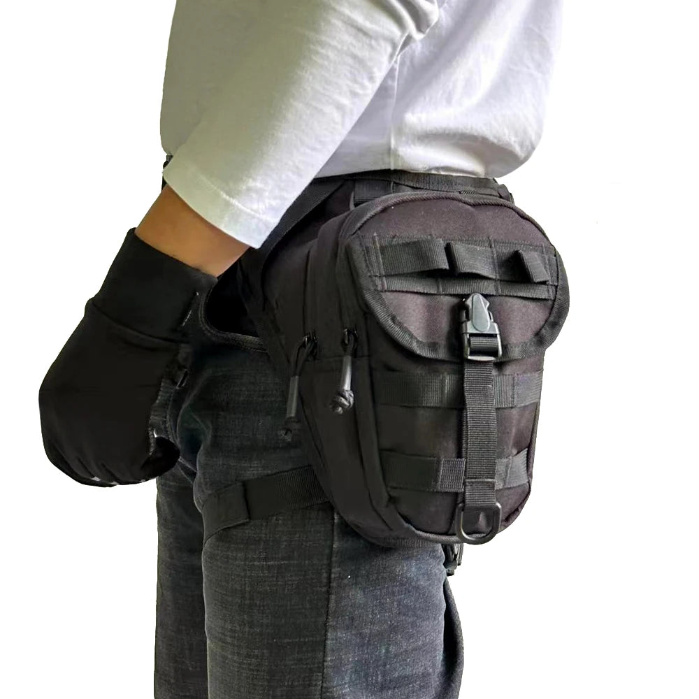 Camo Tactical Waist Pack with Adjustable Strap