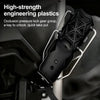 Black high-strength engineering plastic occlusion pressure lock gear group for a universal rotating cup holder.