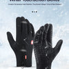 Touchscreen Warm Winter Gloves with Zipper Closure