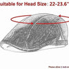 Classic Mesh Beret Hat for Men and Women