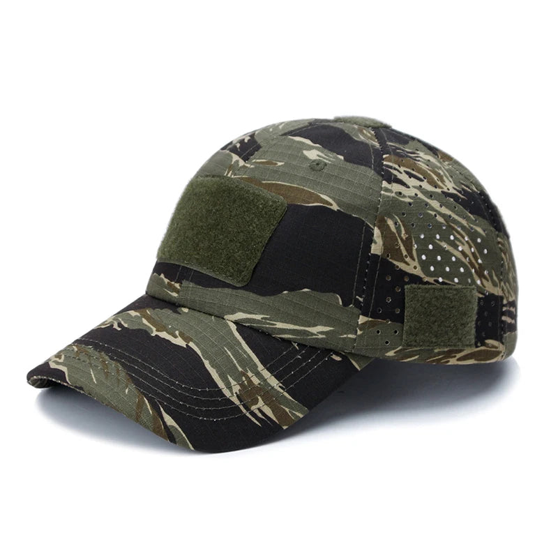 Tactical Camouflage Baseball Cap for Outdoor Adventures