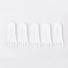 A pack of five ultra-thin invisible boat socks shown individually on a white background.