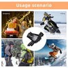 Men's Genuine Leather Touchscreen Gloves with Soft Fleece Lining