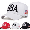 Embroidered USA Flag Baseball Cap