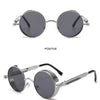 Retro Round Metal Sunglasses with UV400 Protection