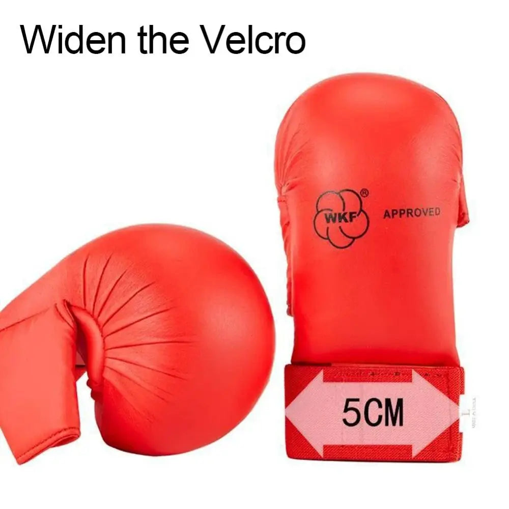 Half-Finger Karate Training Gloves with Thumb Protection
