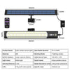 Solar-Powered Motion Sensor Wall Light with Remote Control