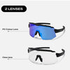 Breeze Cycling Sunglasses with 2 Interchangeable HD Lenses