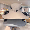 Solar-Powered Cooling Bucket Hat with USB Rechargeable Fan