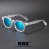 Retro Classic Square Frame Sunglasses with UV400 Protection