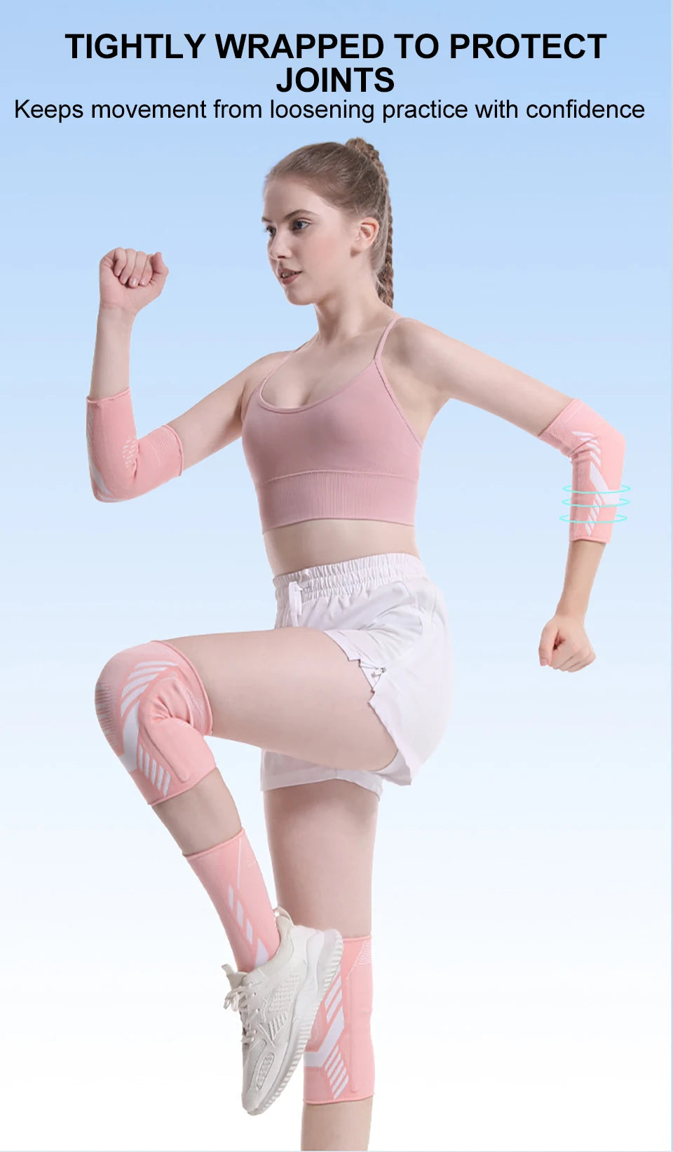 Elastic Elbow Support Sleeve for Sports and Gym