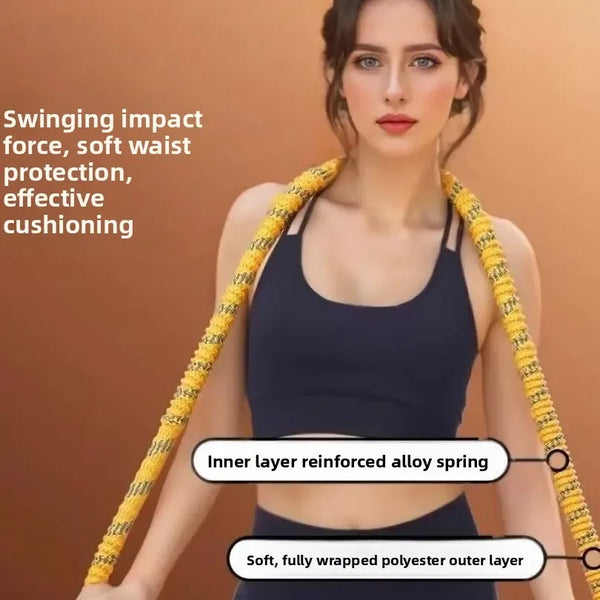 Collapsible Core Sculpting Hoop for Waist Toning