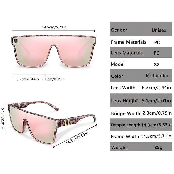 UV400 Sports Sunglasses for Cycling and Driving