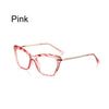Vintage Cat-Eye Eyeglass Frames with Faceted Crystal Details