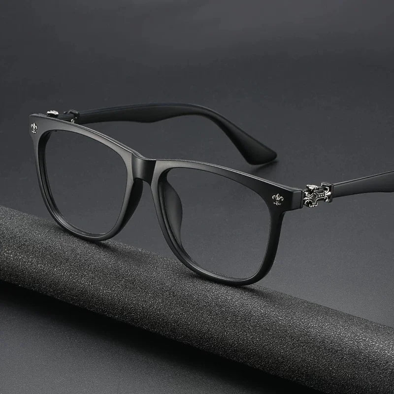 Vintage Square Anti-Blue Light Glasses for Men and Women