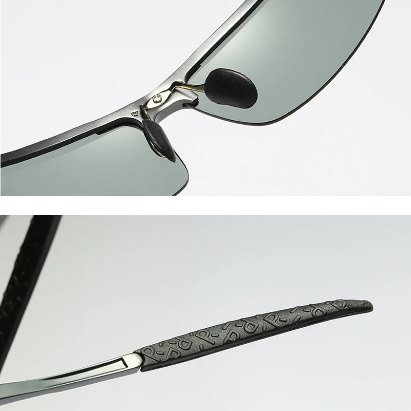 Photochromic Polarized Sports Sunglasses with UV400 Protection