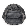 Vintage Letter Print Beanie Hat with Fleece Lining