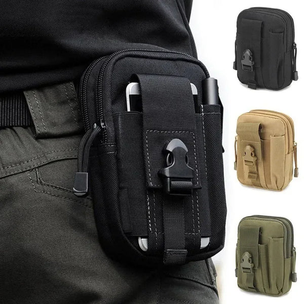 Multi-Layer Water-Resistant Waist Pack for Travel & Outdoor Activities