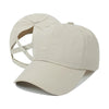 Quick-Dry Mesh Ponytail Baseball Cap