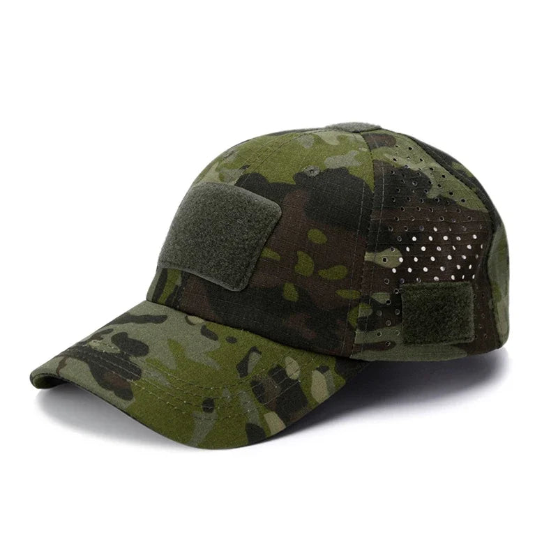 Tactical Camouflage Baseball Cap for Outdoor Adventures