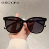 Retro Square Sunglasses with UV400 Protection