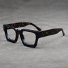 Retro Square Blue Light Blocking Glasses for Men and Women