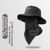 Breathable Fisherman Hat with Detachable Face Mask