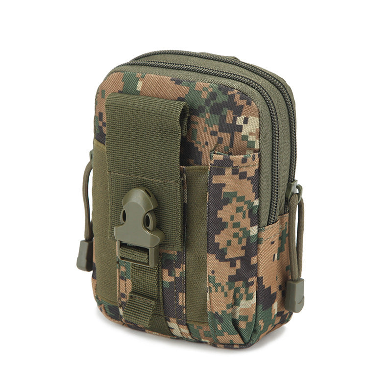 Compact MOLLE Waist Pack for Outdoor Activities