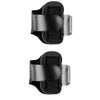 A black adjustable toe splint designed for hammer toes and crooked fingers.