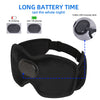 A black sleep headphone is shown, highlighting its design and features for restful sleep.