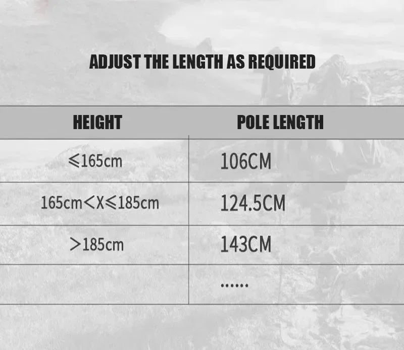 Ultra-Light Folding Trekking Poles for Hiking and Climbing