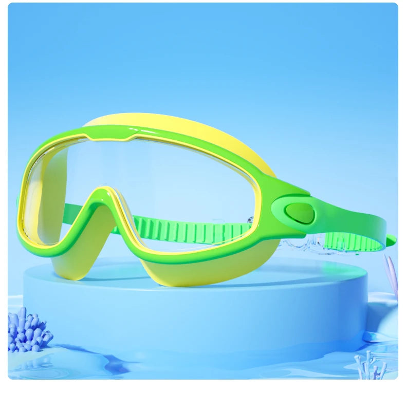 Kids Anti-Fog Swim Goggles with UV Protection