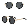 Vintage Round Polarized Sunglasses with UV400 Protection