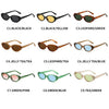 Retro Oval Sunglasses with UV400 Protection