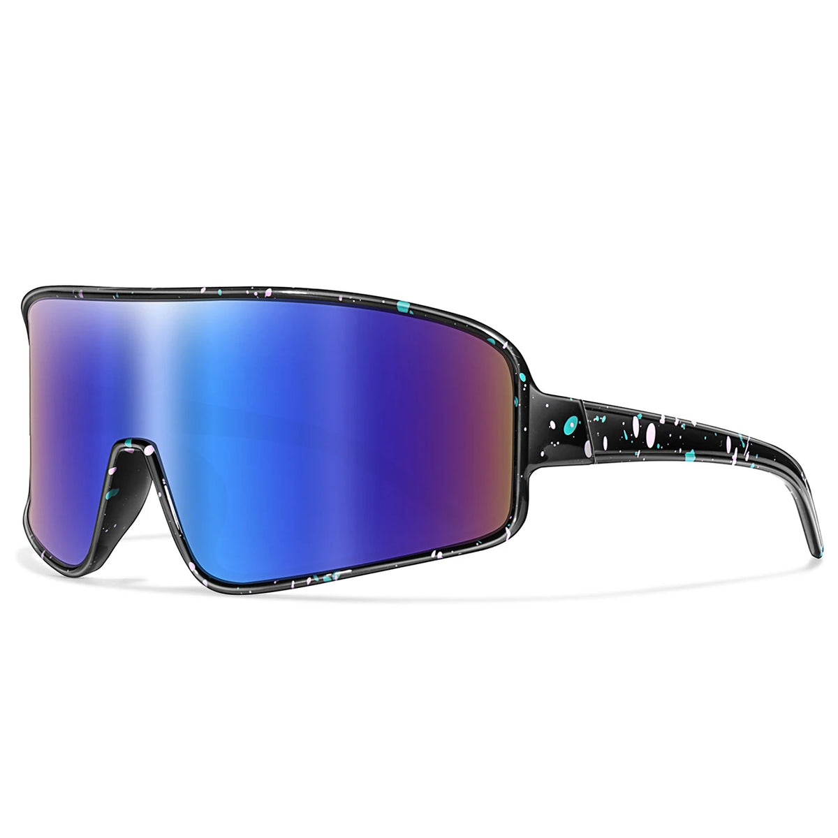 Oversized Windproof Sports Sunglasses with UV400 Protection