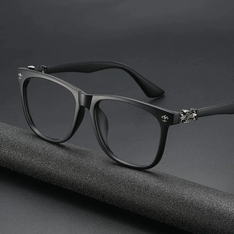 Vintage Square Anti-Blue Light Glasses for Men and Women