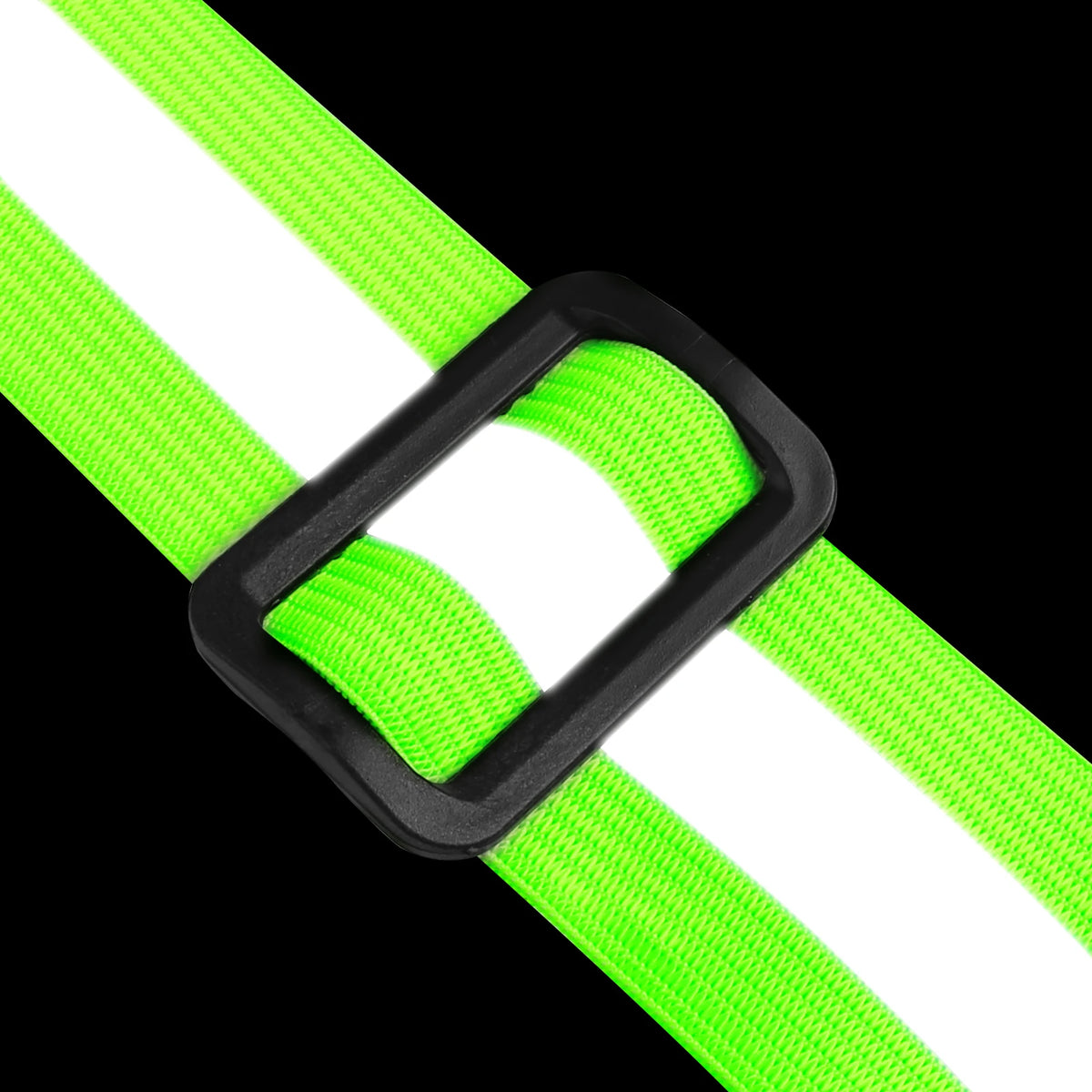 LED Reflective Running Vest with USB Rechargeable Lights