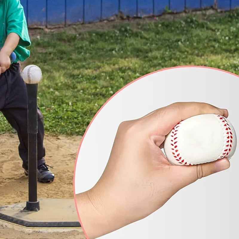 PU Foam Baseball & Softball Training Balls - 6 Pack