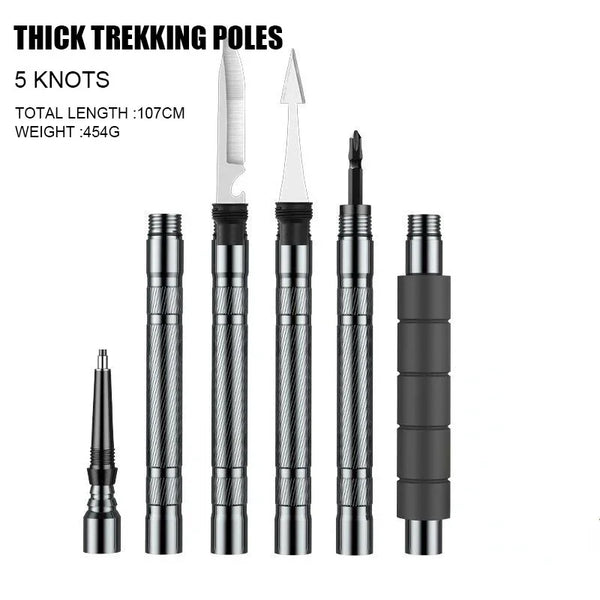 Ultra-Light Folding Trekking Poles for Hiking and Climbing