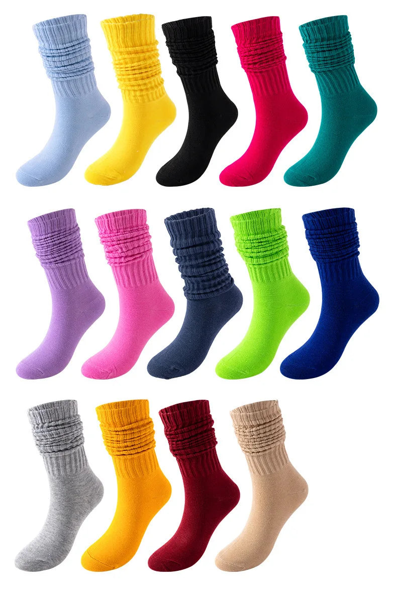 Cozy Knit Bubble Socks for Women and Men