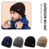 Fleece-Lined Knit Beanie for Men and Women