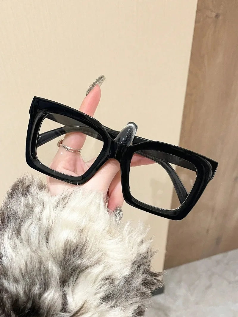 Square Anti-Blue Light Glasses with Clear Lenses