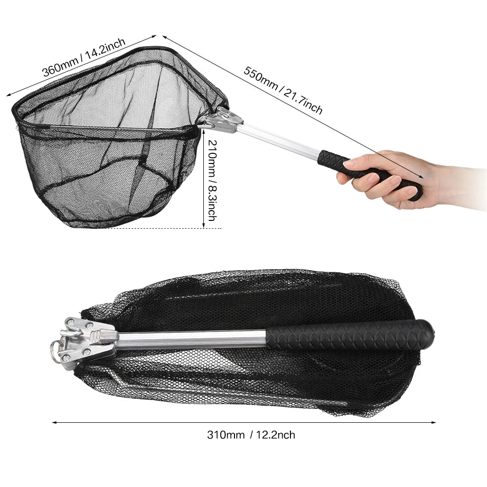 Aluminum Alloy Telescoping Fishing Landing Net
