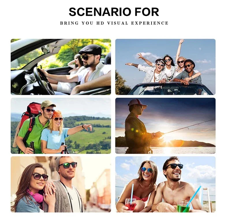Polarized Fit-Over Sunglasses for Driving & Outdoor Sports