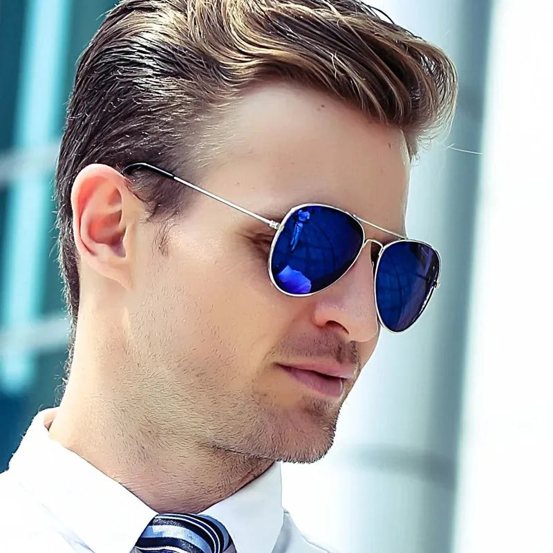 Classic Aviator Sunglasses with UV Protection