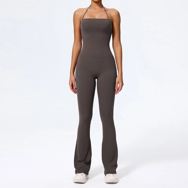 Sleek Women's Yoga & Gym Training Bodysuit